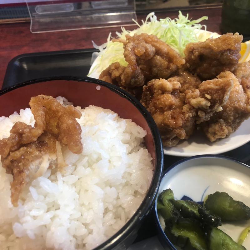 ランチ唐揚げW(ゆたかや )