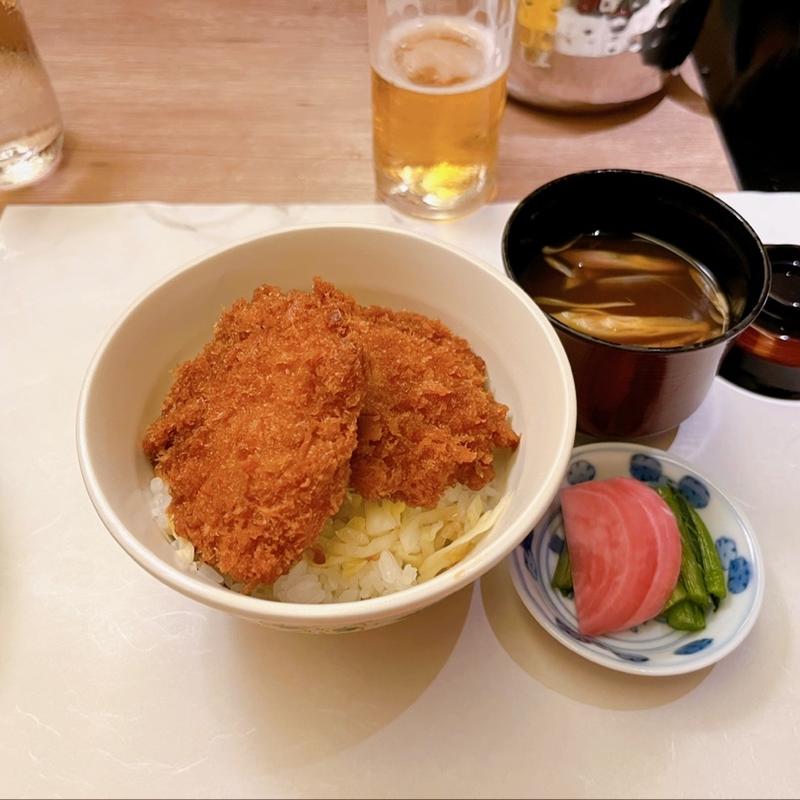 新潟名物タレカツ丼(湯けむりの宿 雪の花)