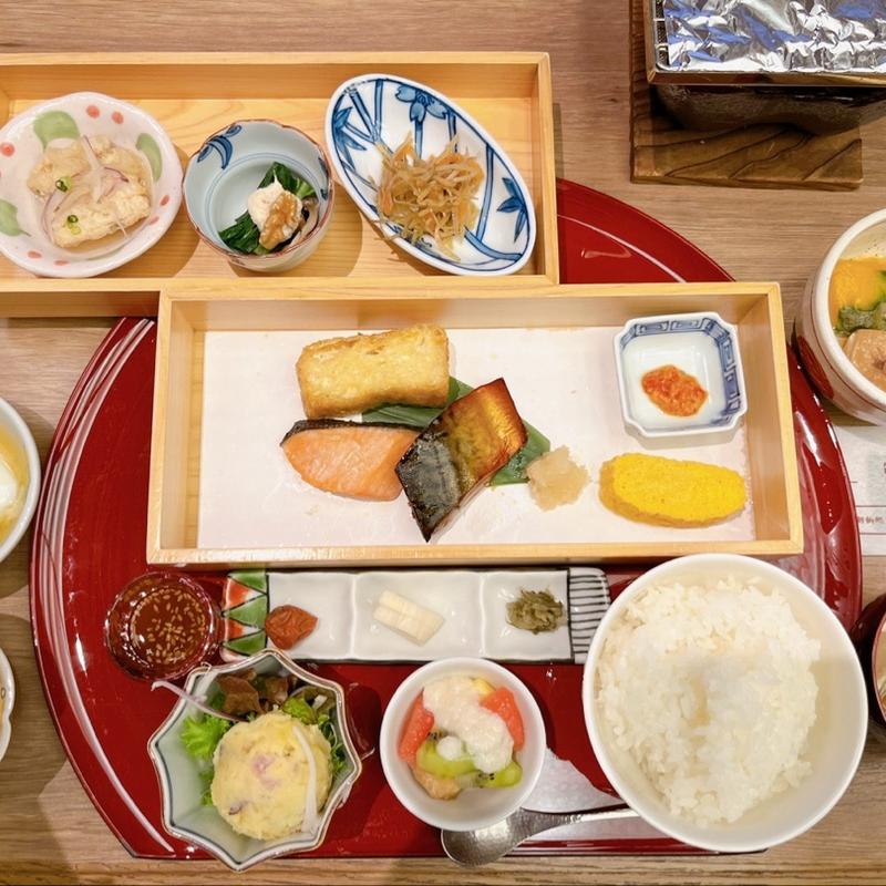 朝食(湯けむりの宿 雪の花)