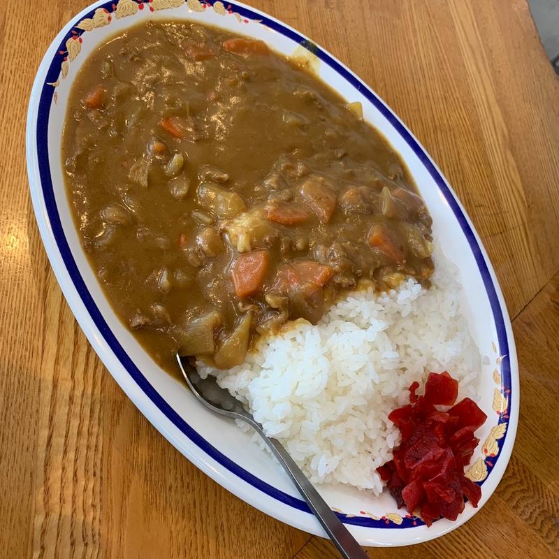 カレーライス(大盛り)(レストランスノーピア)
