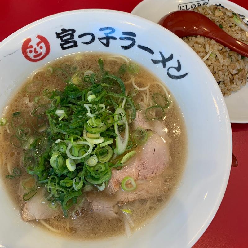 宮っ子セット(宮っ子ラーメン 山幹南武庫之荘店)