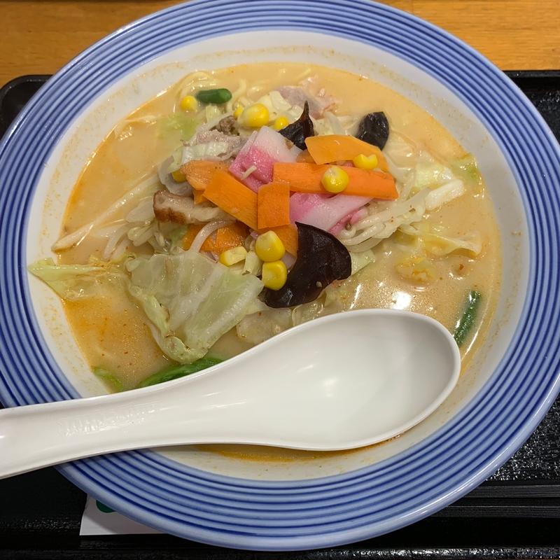 ピリ辛ちゃんぽん(リンガーハット 高槻上牧店)