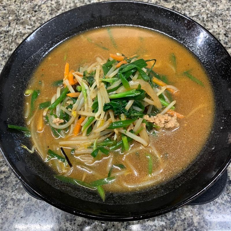 味噌ラーメン(餃子の王将 国道高槻店)