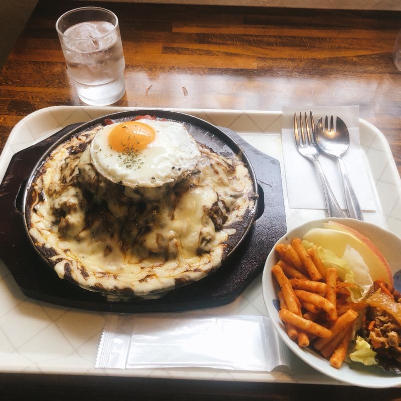 ハンバーグ焼きカレー(カレー&パスタ BIMI)