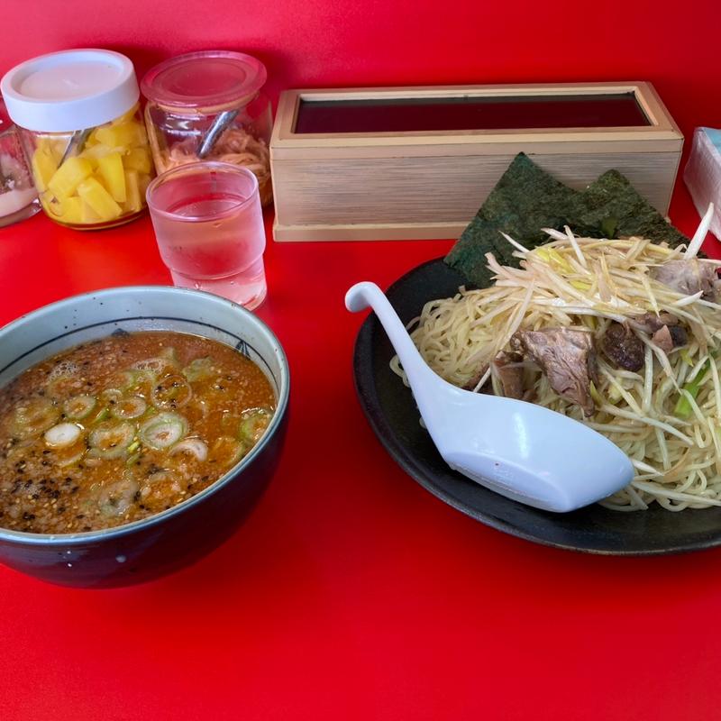 ネギつけ麺ニ辛(ラーメンショップ 結城東店)