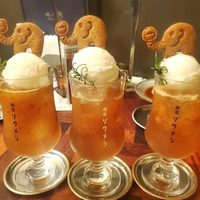 アップルジンジャーソーダ(喫茶ゾウメシ)