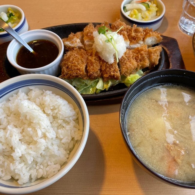 あつあつチキンカツ(かつはな亭 本庄早稲田店)