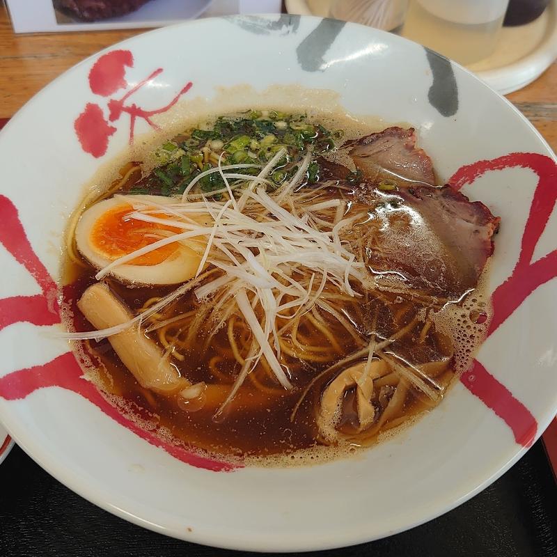 煮干しらーめん(醤油)･窯焼きチャーシュー炒飯(小)(味よし )