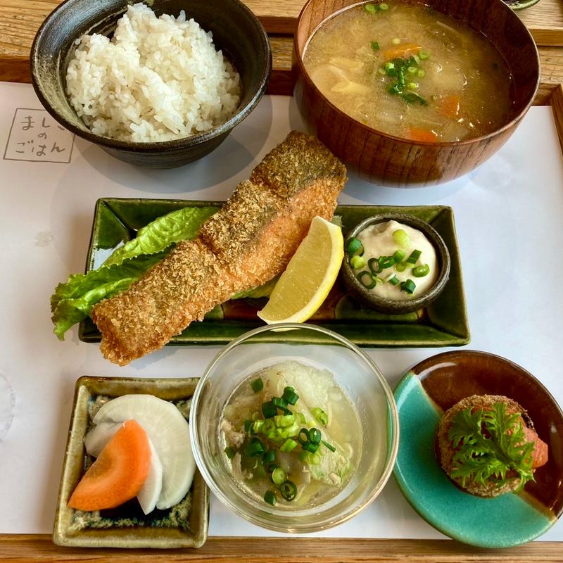 プレミアム ヤシオマスのフライ(道の駅ましこ)