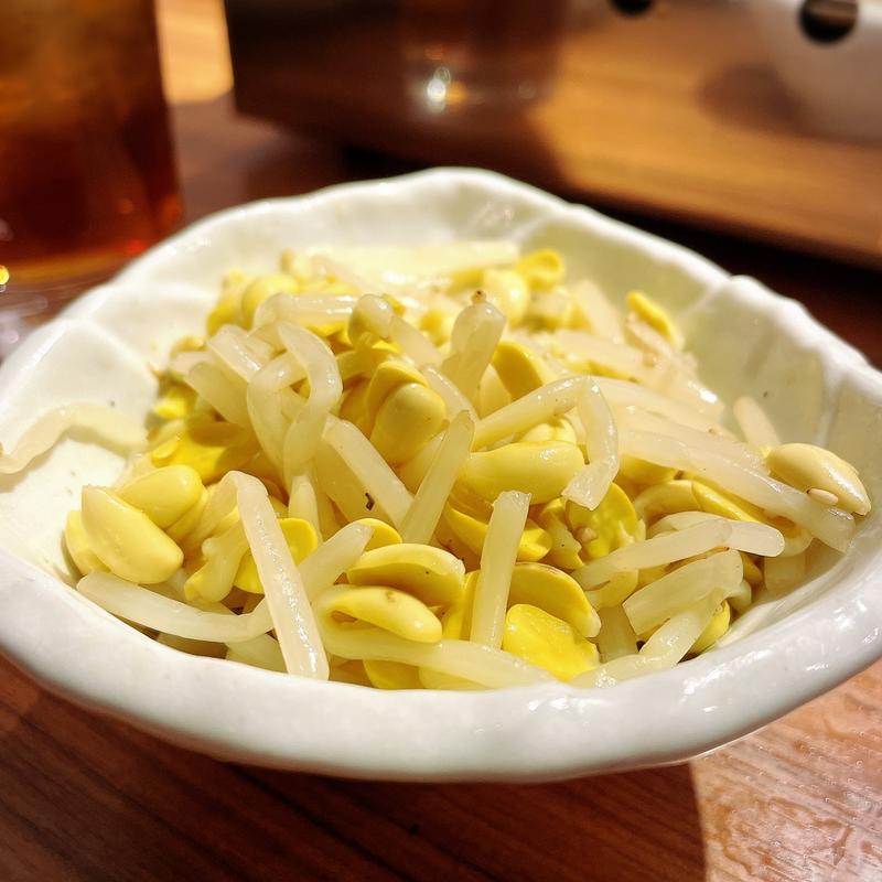 豆モヤシ(焼肉ホルモン金樹)