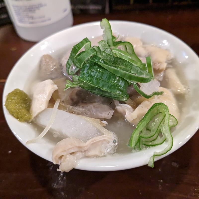 黒豚モツ煮込み（塩）(焼鳥ことぶき )