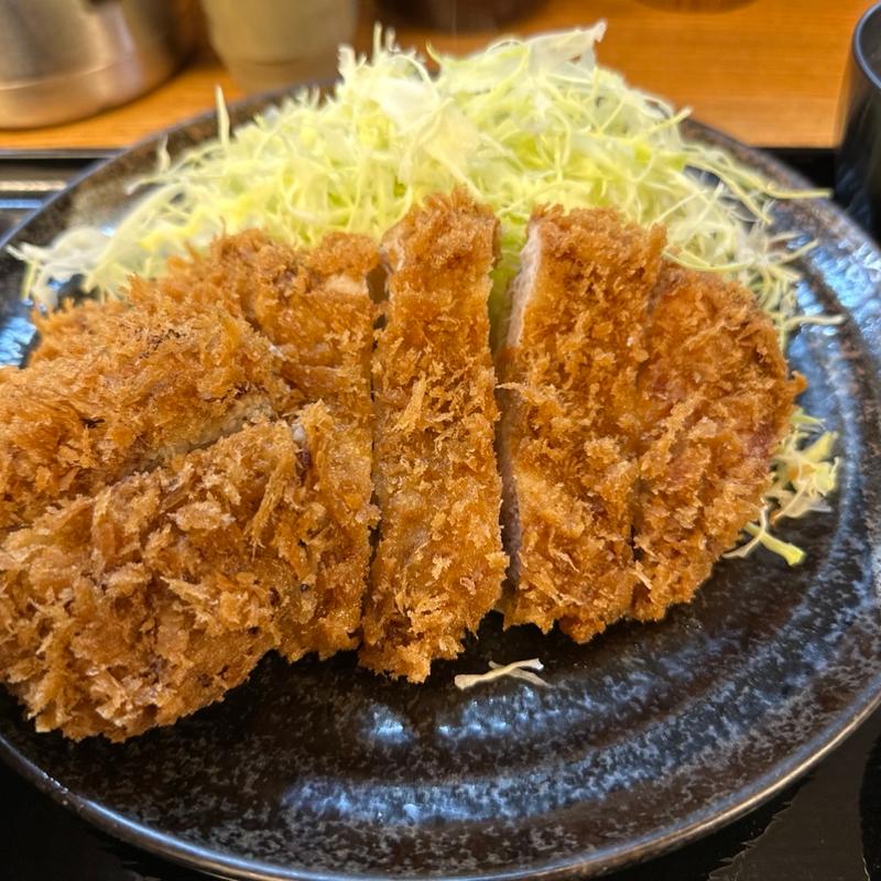 特Aセット(特ロースカツ＋メンチカツ)(とんかつまるや 新橋駅前本店)