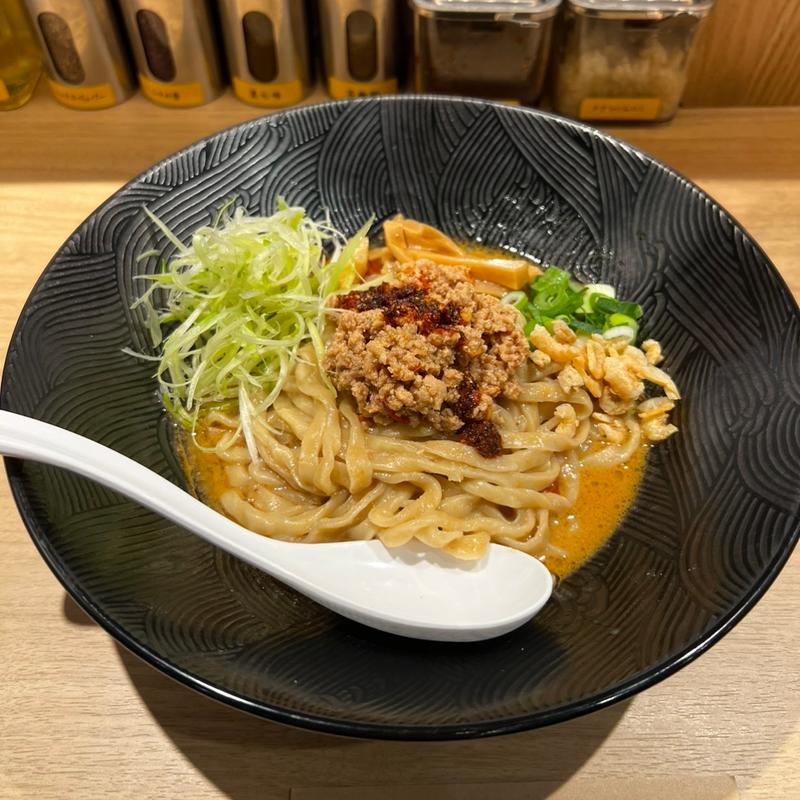 海老坦々まぜそば(まぜそばは文化)