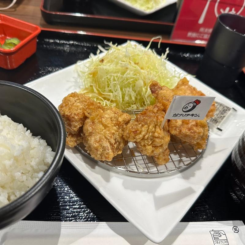 金賞からあげ定食(並)(からあげ、定食、丼 がブリチキン。イオンモール橿原店)