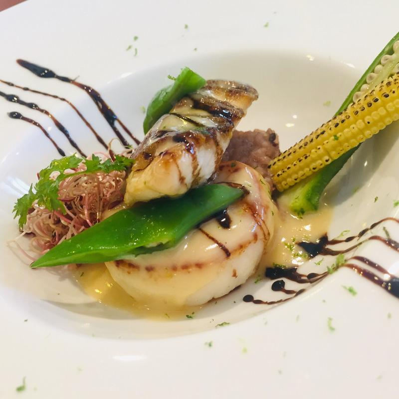 ポワソン_シェフのおまかせコース(ビストロ・モンドール )