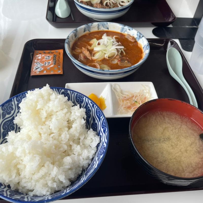 辛味噌もつ煮定食(もつ煮ショップ )
