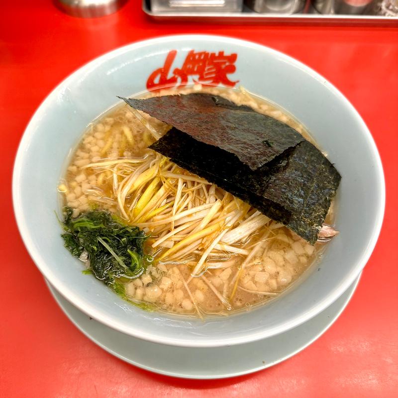 醤油ネギラーメン　背脂変更(ラーメン山岡家 新すすきの店)