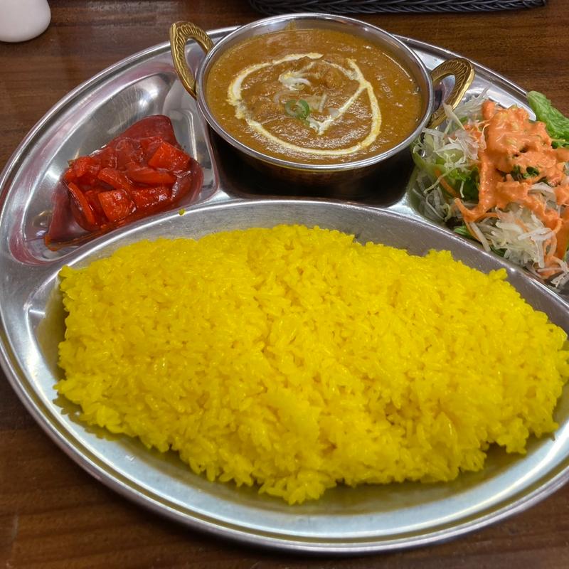 チキンカリー(インドレストランシャングリラ 市名坂店)
