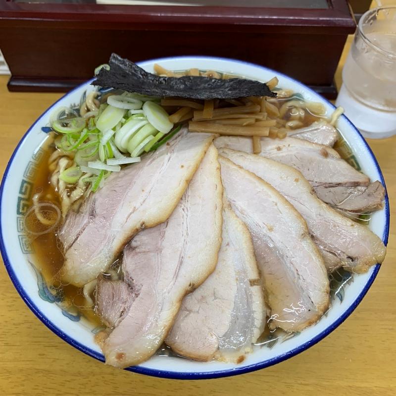 中華そば　普通　チャーシュートッピング(ケンちゃんラーメン 三川店 )