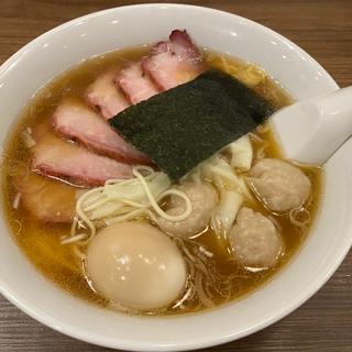チャーシューワンタン麺味玉(支那ソバおさだ)