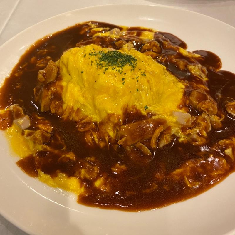 半熟たまごのチキンオムライス(MAMMA おゆみ野店)