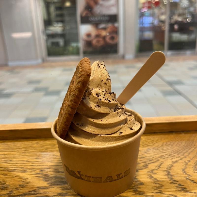 コーヒーソフトクリーム(タミルズ Tameals Café & Bar 品川)