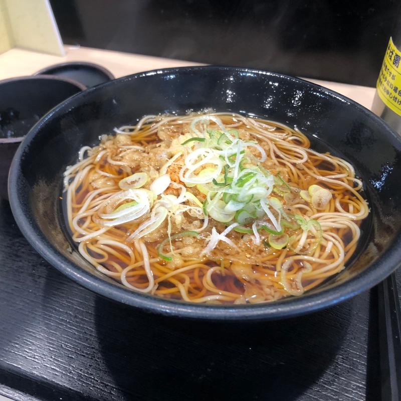 かけそば(ゆで太郎 大和深見東店)