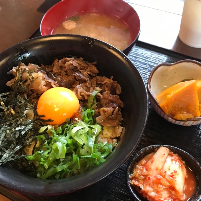 へそ丼セット(お食事処くろぼや)