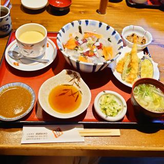 海鮮丼 天ぷら付き