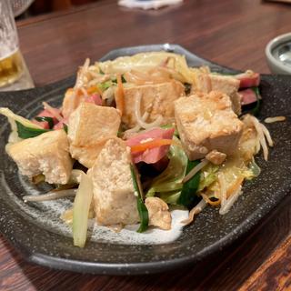 豆腐チャンプル(磯味もり )