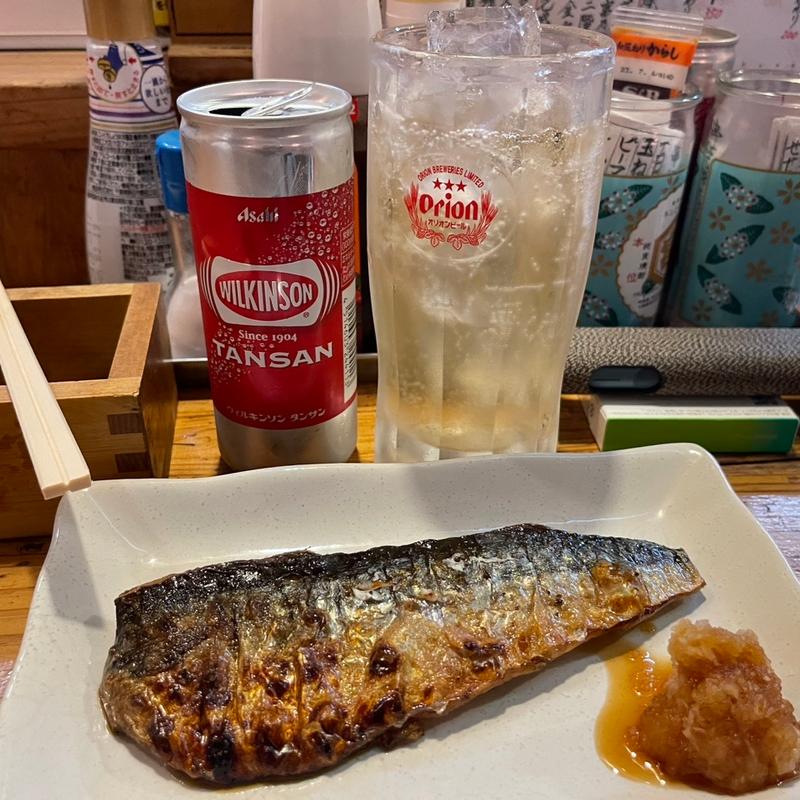 鯖の塩焼き(大衆角打ち酒場 足立屋 （タイシュウカクウチサカバ アダチヤ）)
