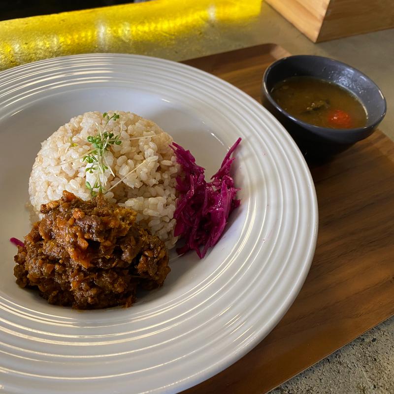 2種(辛口キーマ&Wタマネギ)(スパイスカレー aperopivo)