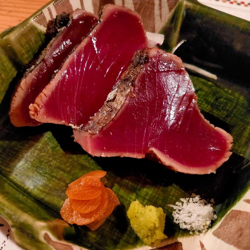 金華カツオの藁焼き(金市朗 仙台駅前店 （キンイチロ）)