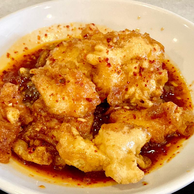 特製エビのピリ辛ソースランチ(みわ亭)