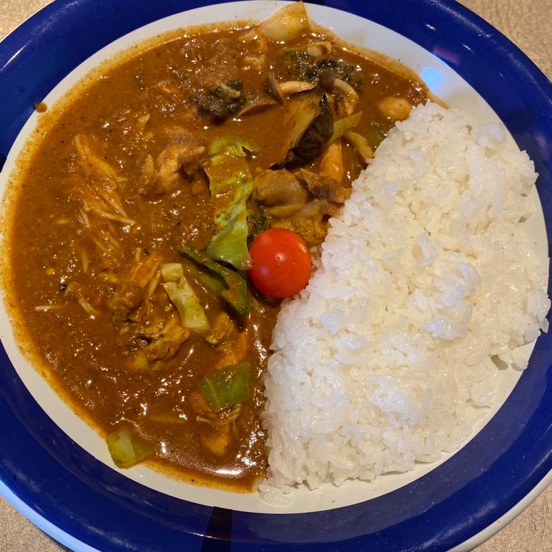 チキン＋野菜カレー(カリーライス専門店エチオピア 本店)