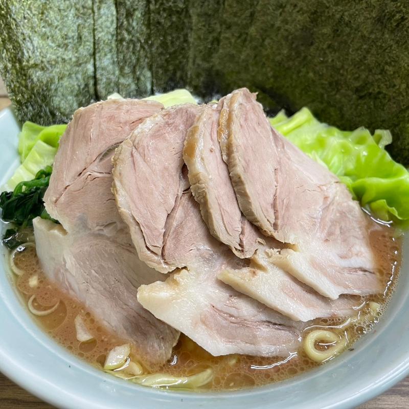 チャーシューメン＋キャベツ＋のり(横浜家系らーめん 武源家)