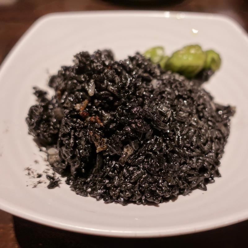 いかすみチャーハン(ハーフ)(ひとし 石敢當店 )