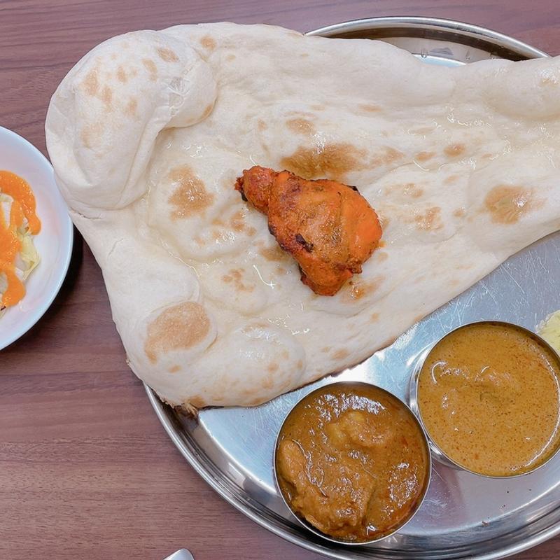 2種のカレーターリーセット(スルターン カレー&ケバブ)