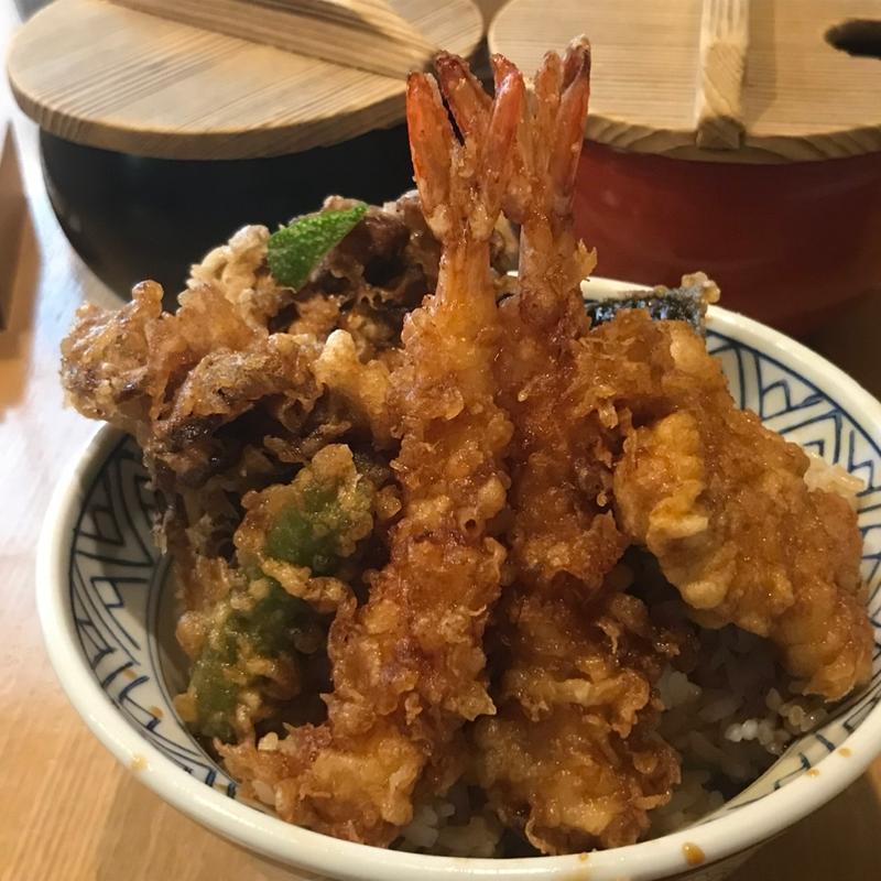 天丼（梅）(日本橋 天丼 天ぷらめし 金子屋(かねこや) 吉祥寺店)