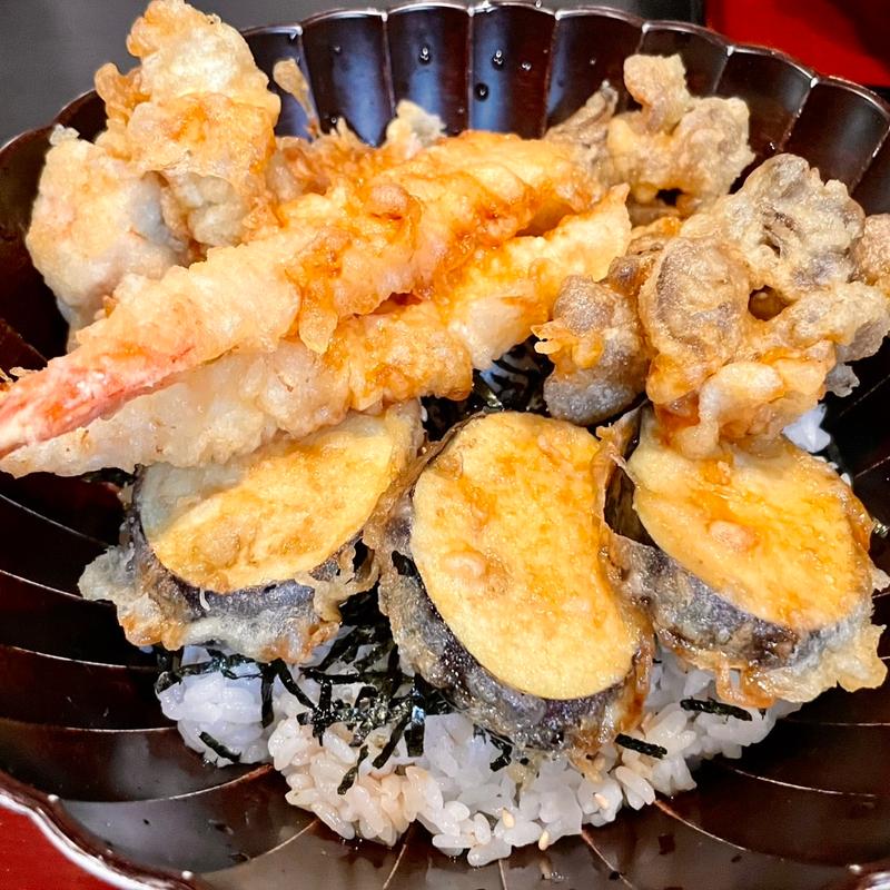 特製天丼(浦和金星 蕎麦居酒屋)