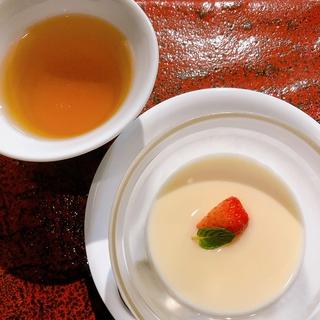 杏仁豆腐（おまかせコース）(四川料理 さざき)