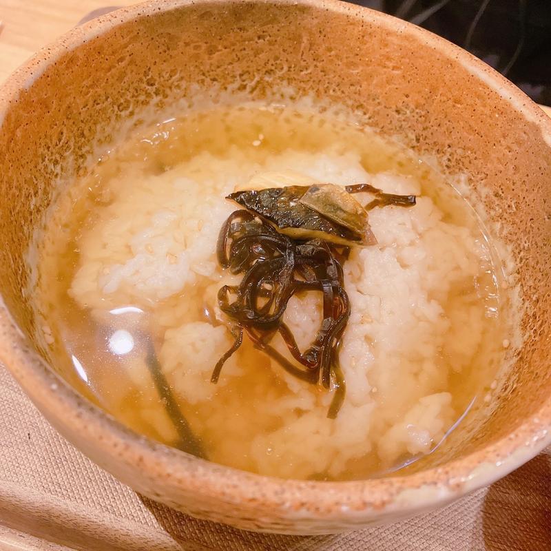 お茶漬け さば昆布(コメダ和喫茶 おかげ庵 横浜ランドマークプラザ店)