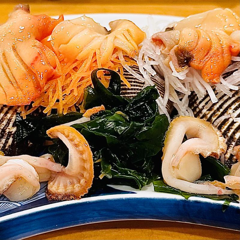 赤貝刺身(ゑびす 四つ木店 （えびす）)