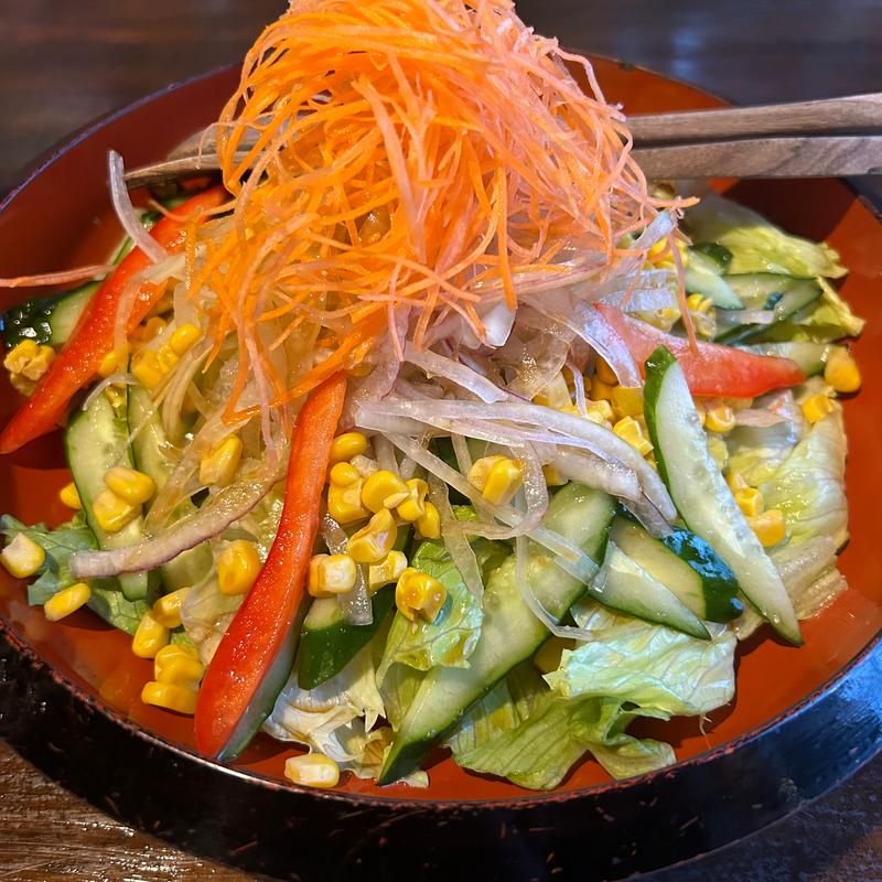 野菜サラダ(花人逢 （かじんほう）)