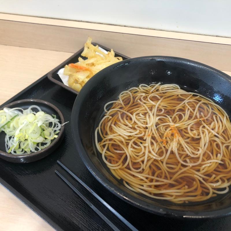 かけそば(ゆで太郎 横浜中田東店)