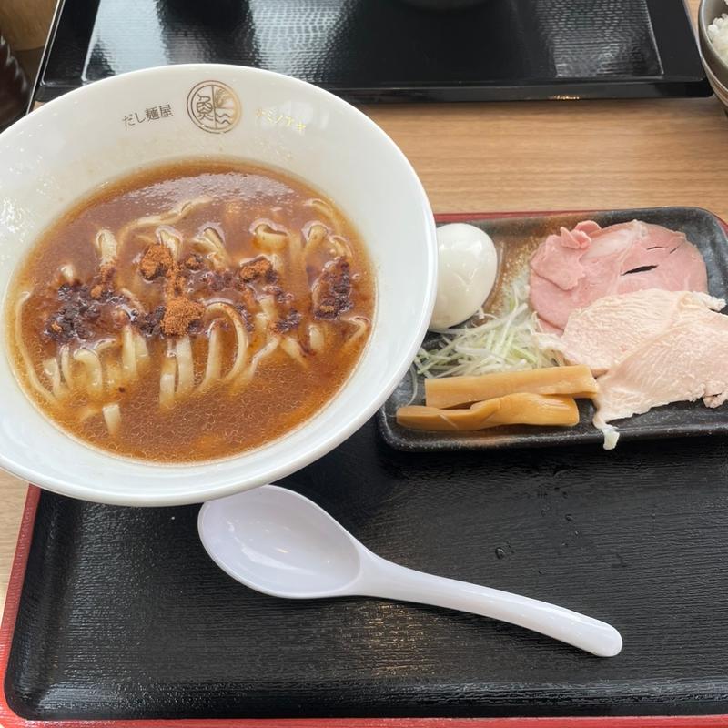 特製だし麺（濃厚）(だし麺屋 ナミノアヤ 上尾店)