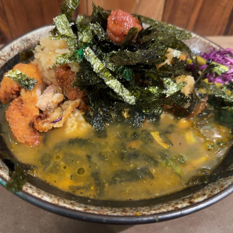 チキンカツカレー茶漬け(はらいそSparkle)