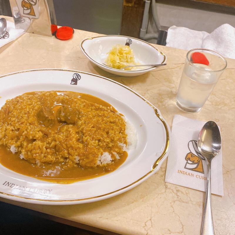 インデアンカレー+タマゴ入り(インデアンカレー 南店)
