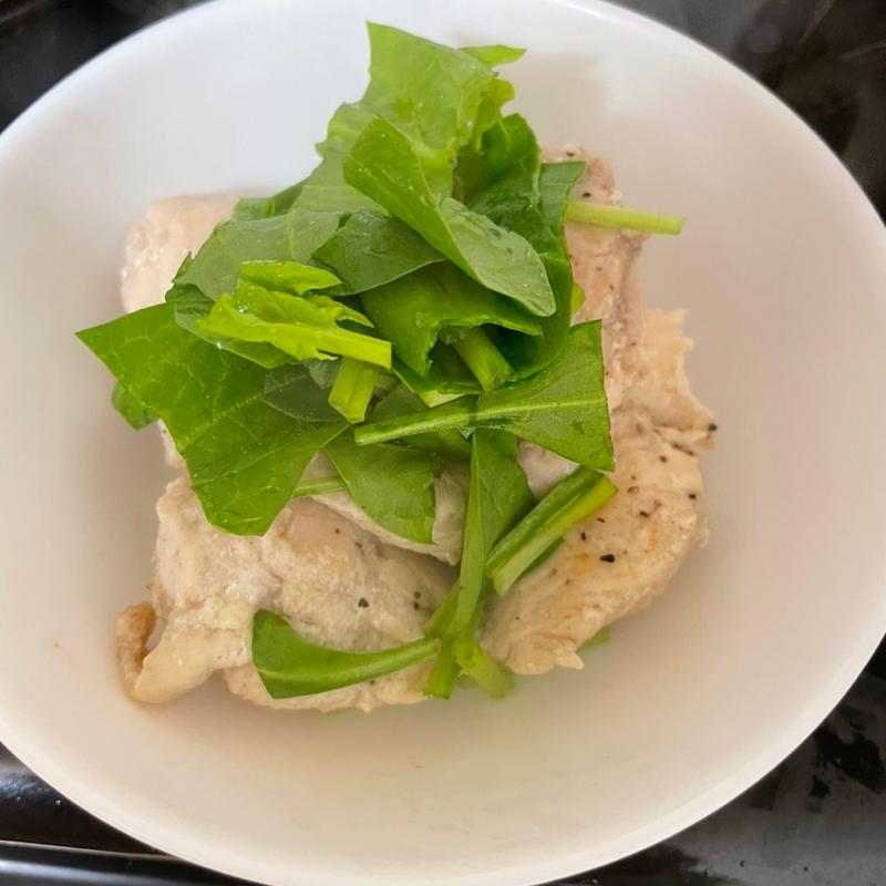 鶏むねマヨ炒め(旭町)