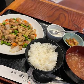黒胡椒鶏肉炒め(中華美食坊 田無南口店)